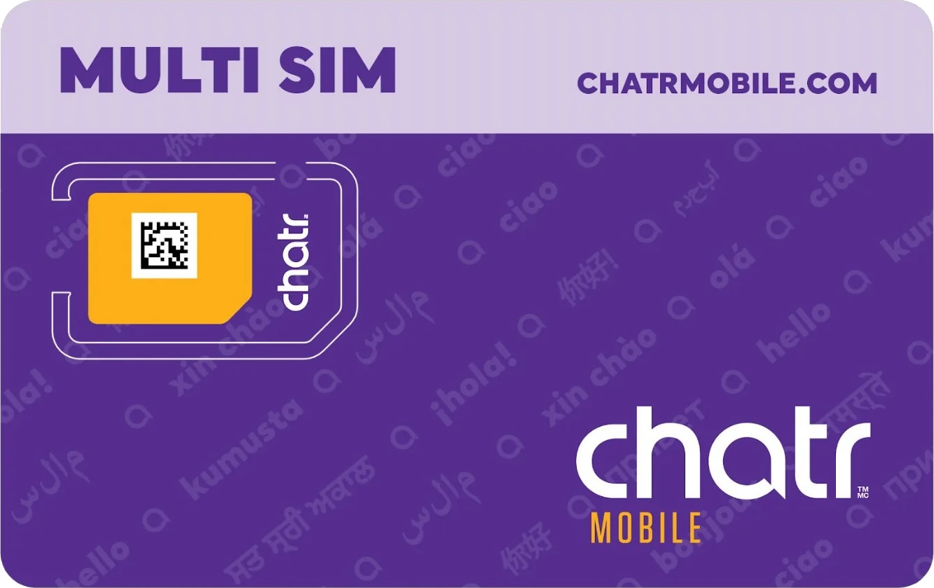 加拿大｜Chatr｜预付卡