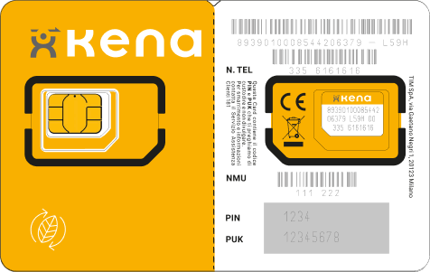 意大利｜Kena｜预付卡