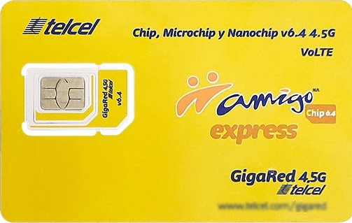 墨西哥｜Telcel｜预付卡