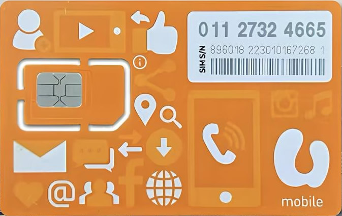 马来西亚 | Umobile | U-Prepaid 预付卡（橙卡）